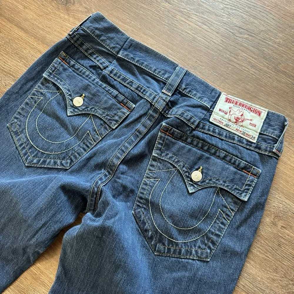 True Religion Joey Jeans Flap Pocket‎ Blue Men's Sz *38x26 READ